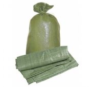 Мешок полипропилен 50 кг зелёный.